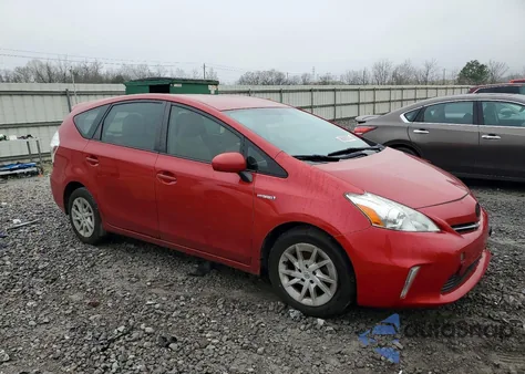 2012 Toyota Prius V from USA, damaged, VIN JTDZN3EU8C3077899